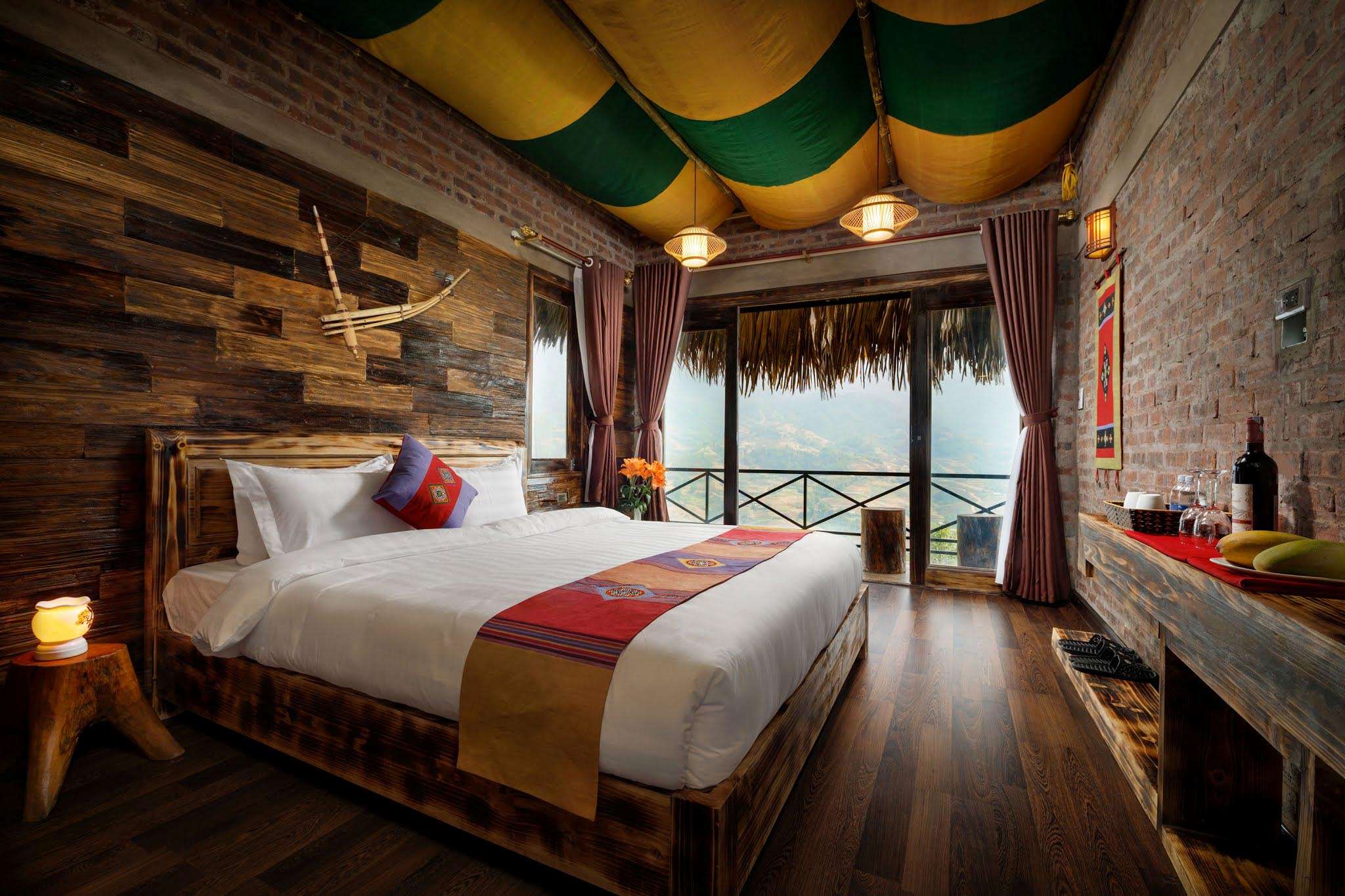Phòng double tại Chapa Ecolodge